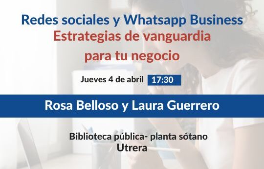 redes sociales y whatsapp Business